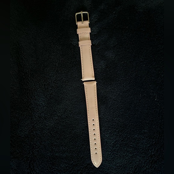 Michele Jewelry - Michele Watch Light Pink Leather Watch Strap